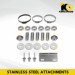 KINGSPADE Air-Intake Working Snorkel Kit for Maruti Gypsy (imported) 03