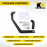 KINGSPADE Air-Intake Working Snorkel Kit for Maruti Gypsy (imported) 06
