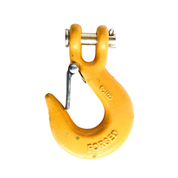 KINGSPADE Clevis Grab_Slip Hook With Latch - 3_8_ Inches (1 No.)