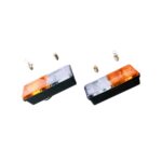 KINGSPADE Front Fender Turn Signal Parking Light Side Indicator for Jeep Mahindra Pickup Thar Mm 540 Mm 550 Major - Set of 2 (2)