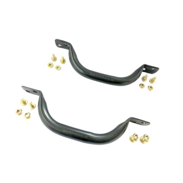 Grip Handles Side and Rear Body Lifting _ Corner Handles _ Set of 4 _ Left_Right Black Color for Willy Jeep Military CJ