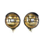 Universal Neolite Halogen High Power Rally Driving Lamp Yellow Glass Lens Bulb for Mahindra Thar, Gypsy, Tractor, SUVs, Mm550, 540, Car - Set of 2