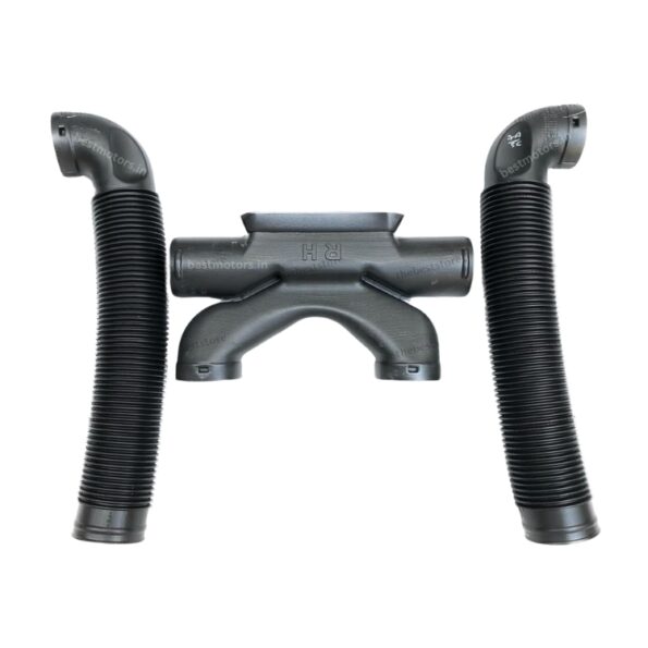 OEM Dash Air Heater Ventilator Duct Hose Side Defroster Pipe for Maruti Gypsy (Set of 3)