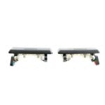 OEM Maruti Gypsy Inner Door Regulator Handle with Washer - Set of 2